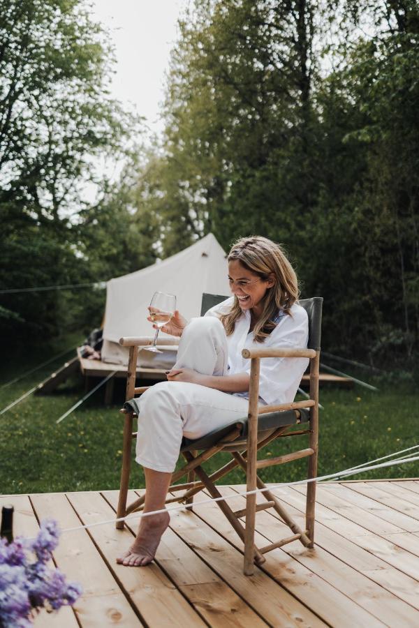 Falkeroed - Lyxig Glamping I Naturreservat Ink Frukost เกรบเบอสตัด ภายนอก รูปภาพ