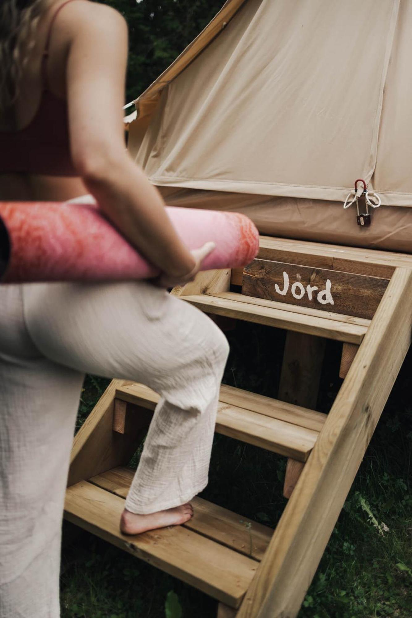 Falkeroed - Lyxig Glamping I Naturreservat Ink Frukost เกรบเบอสตัด ภายนอก รูปภาพ