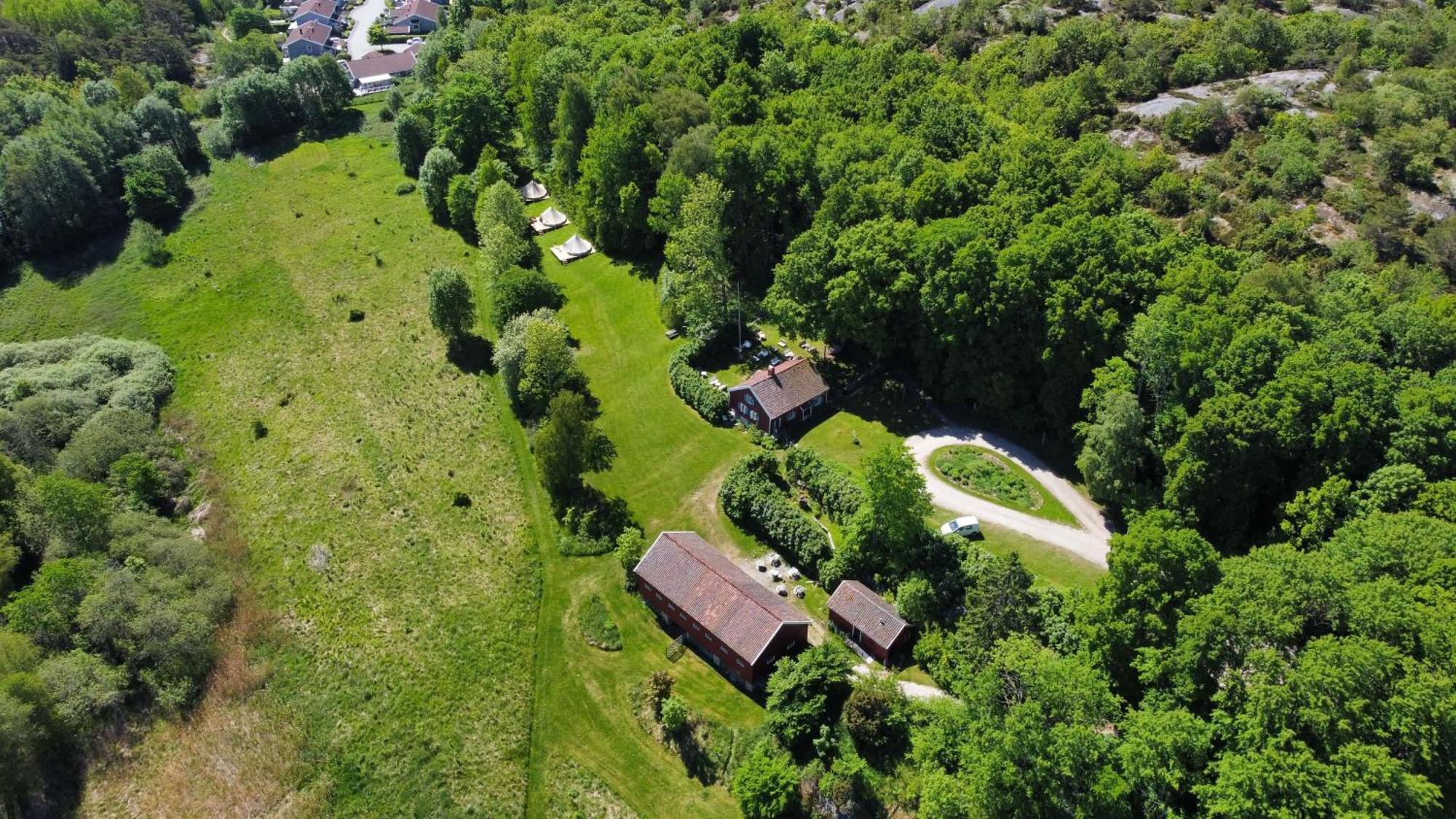 Falkeroed - Lyxig Glamping I Naturreservat Ink Frukost เกรบเบอสตัด ภายนอก รูปภาพ